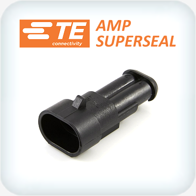 AMP Superseal 2 Contact Socket Housing Pk10