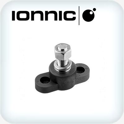 Junction Block Stainless 3/8" Stud 240A Black